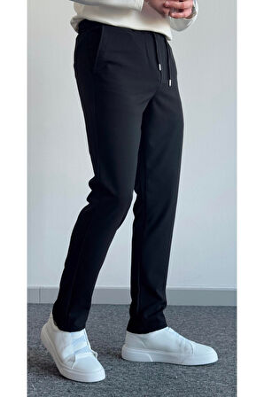 Esnek Rahat Beli Lastikli Jogger Pantolon