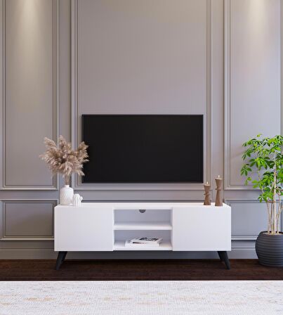 120 Cm Lik Mdf Tv Ünitesi Modüler Tv Sehpası