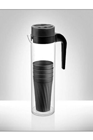 Carpe Kristal Sürahi 1.20 LT. 4'lü Bardak