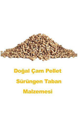 Bonny Nice Doğal Çam Pellet Sürüngen Taban Malzemesi 5 Kg 10 Lt