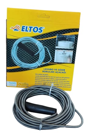 8 Metre 6mm Pratik Lavabo Gider Açıcı Banyo Evye Klozet Açma Tel Kılavuzu Tıkanıklık Giderici Susta