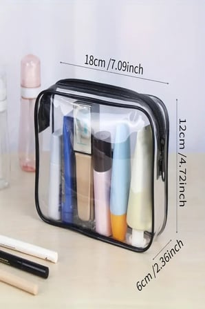 Su Geçirmez Pvc Makyaj Ve Organizer Düzenleyici Seyahat Çantası