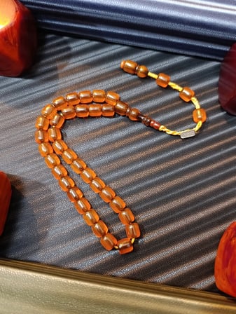 DABBAS USTA YAPIMI SSIKMA KEHRİBAR TESBİH