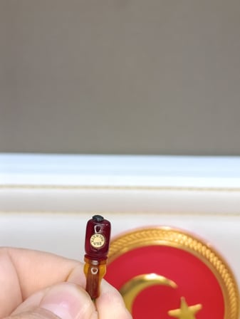Osmanlı Sıkma Kehribar Yeni Döküm İsa Balkaya Usta Yapımı