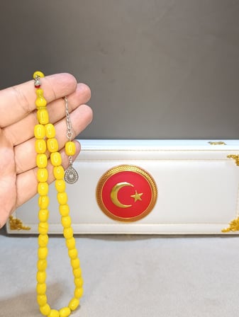 SIKMA KEHRİBAR TESBİH İSA BALKAYA USTA YAPIMI