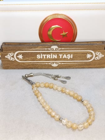 SİTRİN TAŞI TESBİH DOĞALTAŞ