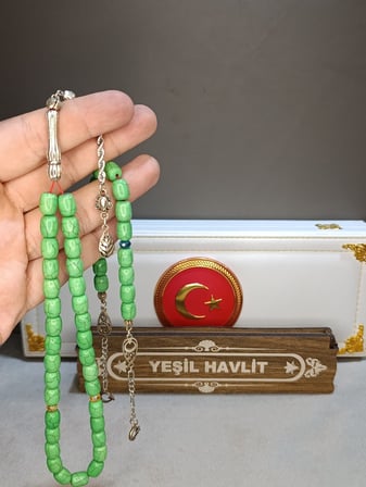 HAVLİT TAŞI DOĞALTAŞ TESBİH ZAZA SET
