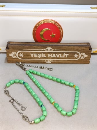 HAVLİT TAŞI DOĞALTAŞ TESBİH ZAZA SET
