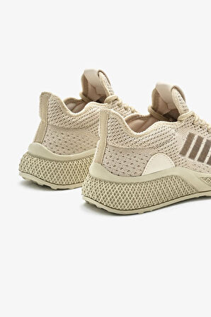 Unisex Ortopedik Spor Ayakkabı Şeritli Bağcıklı Hava Alan Ultra Rahat Hafif Taban Sneaker T-135