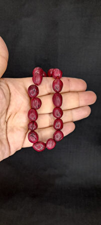 ANDIZ AĞACI TESBİH BİLEK - MASKOT BOY BORDO RENK T-431