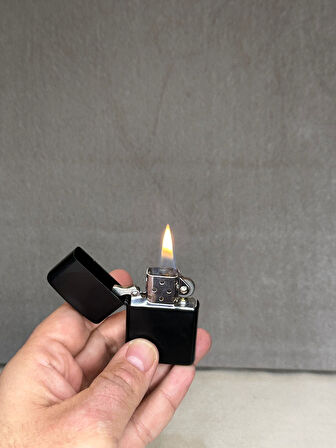 Zippo Tarzı Benzinli Çakmak 10 ADET T-525-10