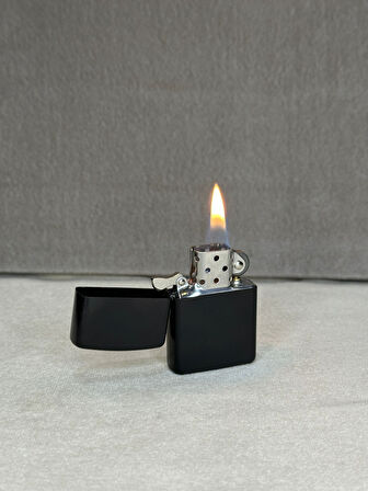 Zippo Tarzı Benzinli Çakmak 3 ADET T-525-3