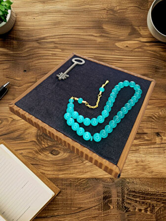 ALMAN BAKALİT TESBİH SUAT YEŞİLYURT KÜRE KESİM BABALAR GÜNÜ HEDİYE T-842