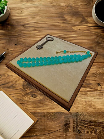 ALMAN BAKALİT TESBİH SUAT YEŞİLYURT KÜRE KESİM BABALAR GÜNÜ HEDİYE T-842