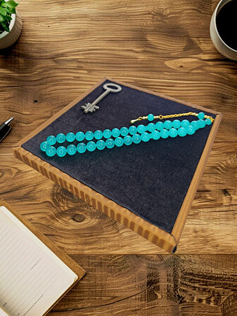 ALMAN BAKALİT TESBİH SUAT YEŞİLYURT KÜRE KESİM BABALAR GÜNÜ HEDİYE T-842