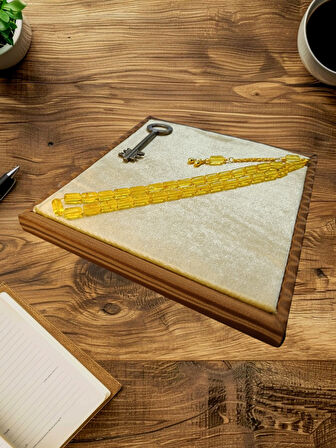 KAYA DAMLA KEHRİBAR TESBİH KAPSÜL KESİM ORJİNAL BABALAR GÜNÜ HEDİYE T-844