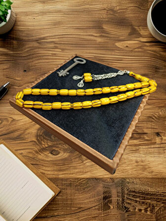 SIKMA ÇUBUK KEHRİBAR TESBİH RÜZGAR GÜLÜ BABALAR GÜNÜ SEVGİLİYE HEDİYE T-849