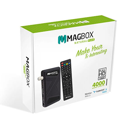 MAGBOX NATURAL BOX  HD UYDU ALICI