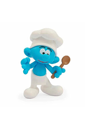 Şirinler Figür ve Oyun Seti PUF18000 - Aşçı Şirin Ve Mutfağı