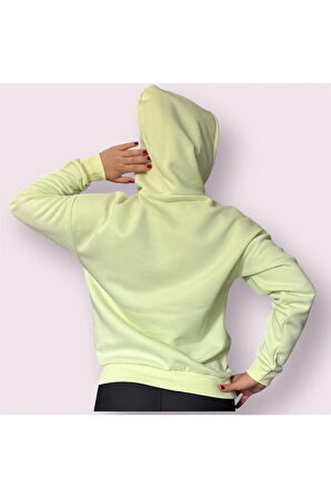 Oversize Kanguru Cepli Kapüşonlu Sweatshirt