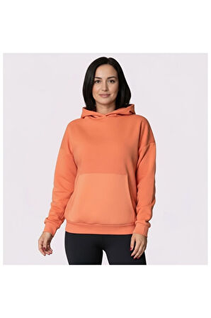Oversize Kanguru Cepli Kapüşonlu Sweatshirt