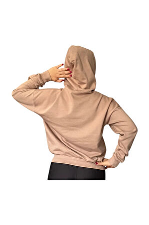 Oversize Kanguru Cepli Kapüşonlu Sweatshirt