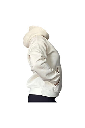 Oversize Kanguru Cepli Kapüşonlu Sweatshirt