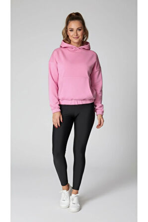 Oversize Kanguru Cepli Kapüşonlu Sweatshirt