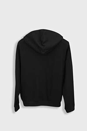 Oversize Kanguru Cepli Kapüşonlu Sweatshirt