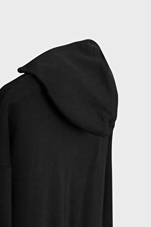 Oversize Kanguru Cepli Kapüşonlu Sweatshirt