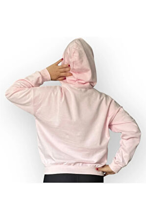 Oversize Kanguru Cepli Kapüşonlu Sweatshirt