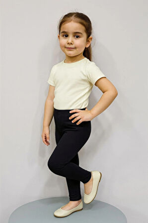 Merlot 2'li Paket Pamuk Çocuk Tayt