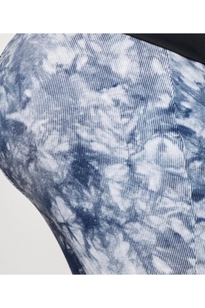 İspanyol Paça Batik Desenli Ribana Hamile Tayt