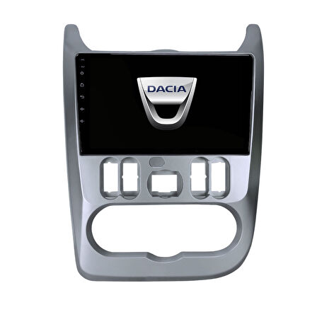 Dacia Logan Araç Multimedya Android Ekran Carplay Navigasyon Double Teyp 2+32 9" 09-12 Silver BLUEWAY