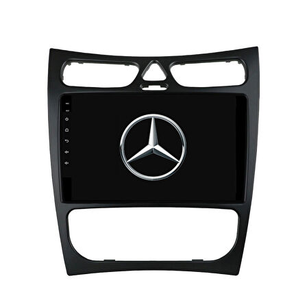 Mercedes Clk Araç Multimedya Android Ekran Carplay Navigasyon Double Teyp 2+32 9" 03-05 Black BLUEWAY