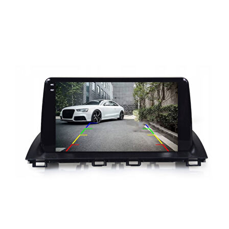 Mazda Mazda 3 Araç Multimedya Android Ekran Carplay Navigasyon Double Teyp 2+32 9" 14-18 Black BLUEWAY
