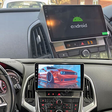 Opel Astra J Araç Multimedya Android Ekran Carplay Navigasyon Double Teyp 2+32 9" 10-20 Silver BLUEWAY