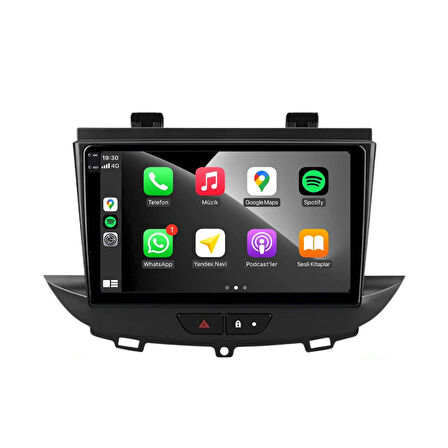 Opel Grandland / Crossland Araç Multimedya Android Ekran Carplay 2+32 9" 16-20 Black BLUEWAY