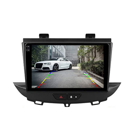 Opel Grandland / Crossland Araç Multimedya Android Ekran Carplay 2+32 9" 16-20 Black BLUEWAY