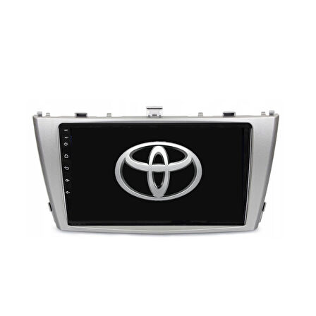 Toyota Avensis Araç Multimedya Android Ekran Carplay Double Teyp 2+32 9" 09-15 Silver BLUEWAY