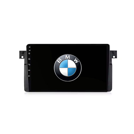 BMW E46 Araç Multimedya Android Ekran Carplay Navigasyon Cihazı Double Teyp 2+32 9" 98-05 Black CADENCE