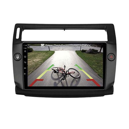 Citroën C4 Araç Multimedya Android Ekran Carplay Double Teyp Navigasyon 2+32 9" 05-11 Black CADENCE