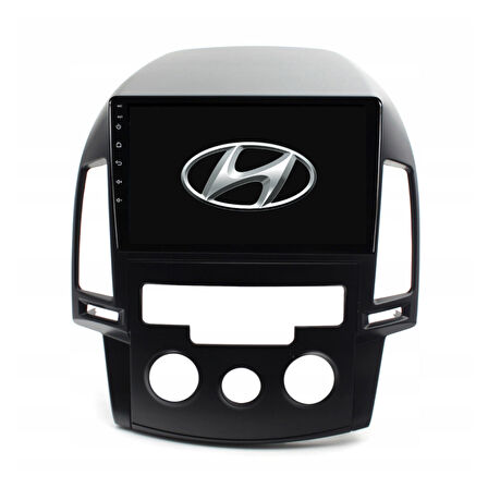 Hyundai i30 Analog Araç Multimedya Android Ekran Carplay Double Teyp 2+32 9" 08-11 Black CADENCE