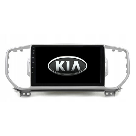 Kia Sportage Araç Multimedya Android Ekran Carplay Navigasyon Double Teyp 2+32 9" 16-18 Silver CADENCE