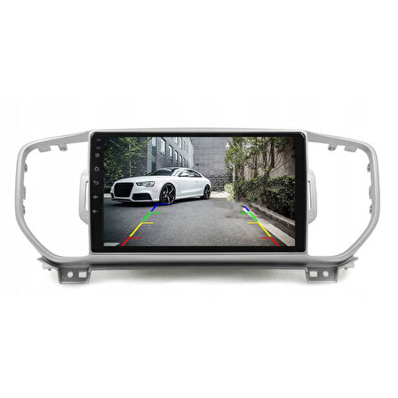 Kia Sportage Araç Multimedya Android Ekran Carplay Navigasyon Double Teyp 2+32 9" 16-18 Silver CADENCE