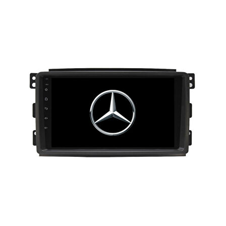 Mercedes Fortwo - Forfour Araç Multimedya Android Ekran Carplay Double Teyp 2+32 9" 04-10 Black CADENCE