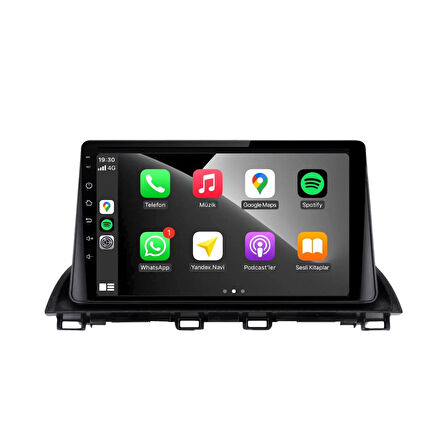 Mazda Axela Araç Multimedya Android Ekran Carplay Navigasyon Double Teyp 2+32 9" 13-17 Black CADENCE