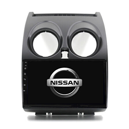 Nissan Qashqai Araç Multimedya Android Ekran Carplay Double Teyp 2+32 9" 07-13 Black CADENCE