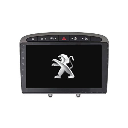 Peugeot 308-408 Araç Multimedya Android Ekran Carplay Navigasyon Double Teyp 2+32 9" 08-13 Gri CADENCE
