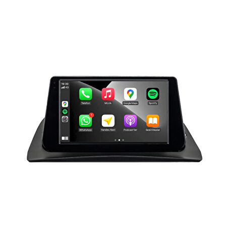 Renault Kangoo Araç Multimedya Android Ekran Carplay Double Teyp 2+32 9" 13-20 Black CADENCE